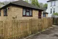 An outside view of the home