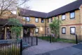 An outside view of the home