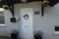 An outside view of the home