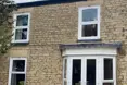 An outside view of the home