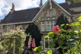An outside view of the home