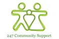 247 Community Support - A company logo